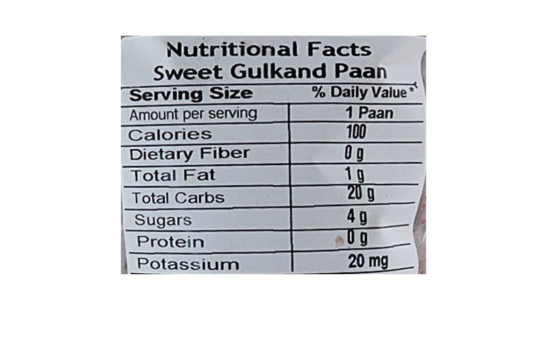Leeve Dry fruits Mouth Freshner Sweet Gulkand Paan Mukhwas   Pack  400 grams